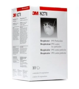 P95 mask by 3M with valve, 10 by box