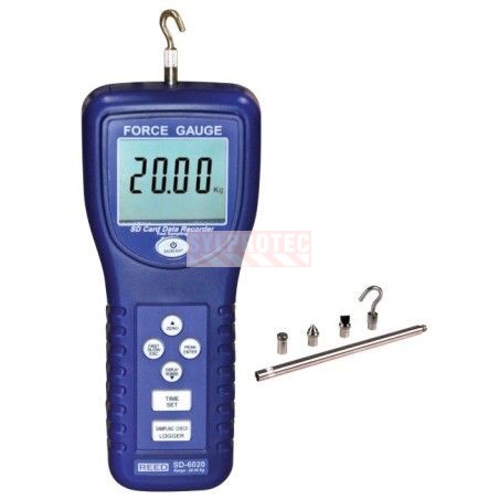 Dynamomètre et enregistreur de données.