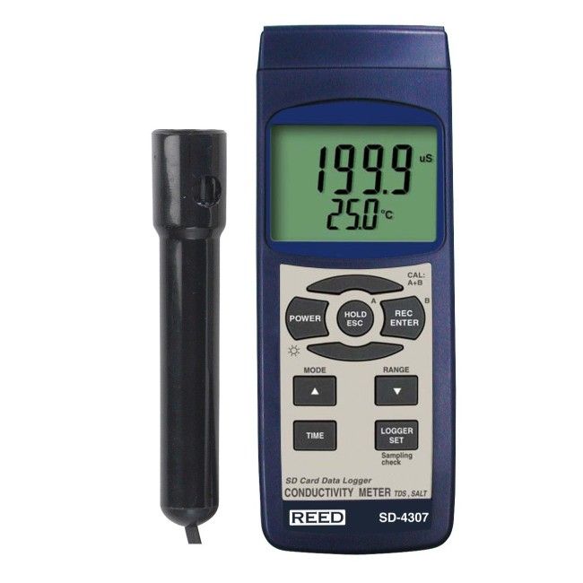 Compteur de MDT, salinité, conductivité, enregistreur Compteur de MDT, salinité, conductivité, enregistreur