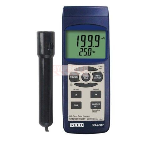 Compteur de MDT, salinité, conductivité, enregistreur