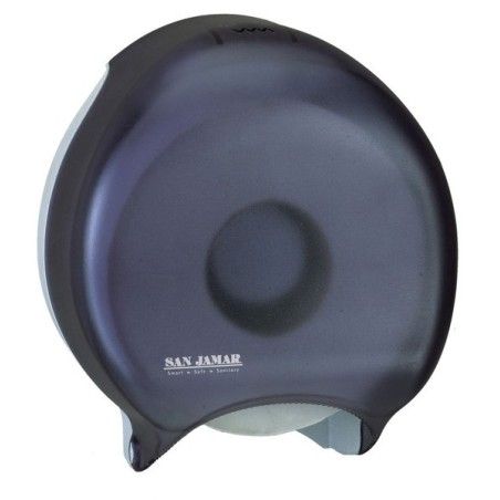 Distributeur de papier toilette de format jumbo.