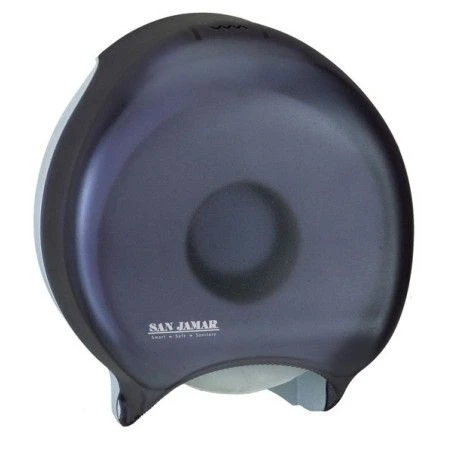Distributeur de papier toilette de format jumbo.