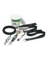 Miller Techline temporary horizontal lifeline system for fall protection without overhead anchorage