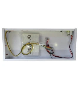 Simple and double face steel Exit sign 120 volts