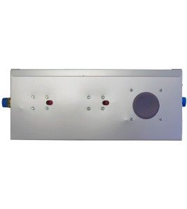 Pompe de filtration d’eau usée pour douche de décontamination TeleShower. Ensemble de filtres 25 µm et 5 µm inclus.