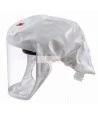 Coiffe blanche M/L de série S pour système de protection respiratoire en milieu pharmaceutique, médical et agroalimentaire