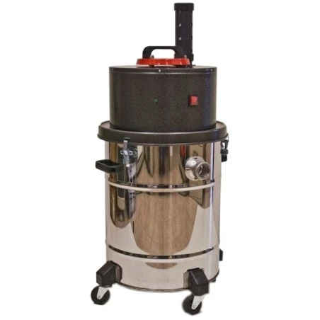 Aspirateur HEPA industriel pour sec ou mouillé 12 gal. Incluant un filtre HEPA, un filtre principal en polyester.