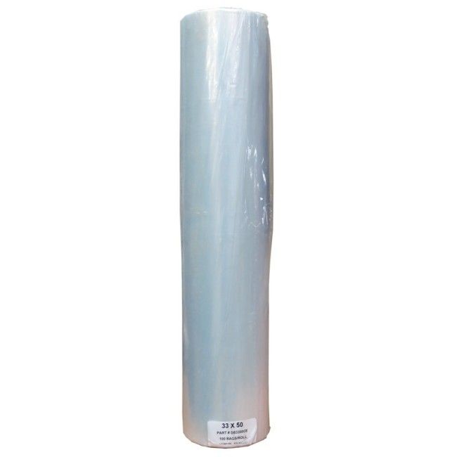 Clear bag 3 mil. for dust - 33 X 50- 100/roll Clear bag 3 mil. for dust - 33 X 50- 100/roll
