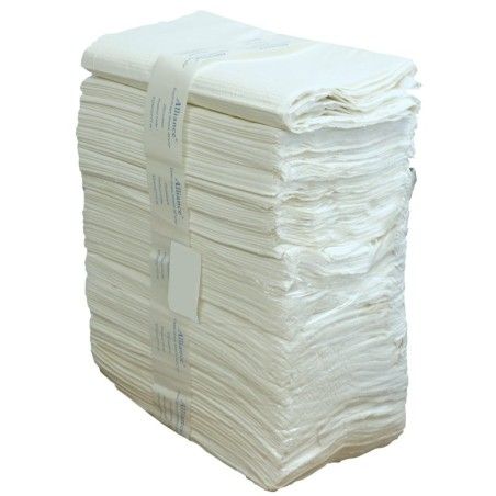 Disposable 2-ply tissue bed sheets for twin bed, 25/pkg.