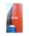 Orange tarp roll, 3 mil., 12 feet X 100 feet, for asbestos removal.