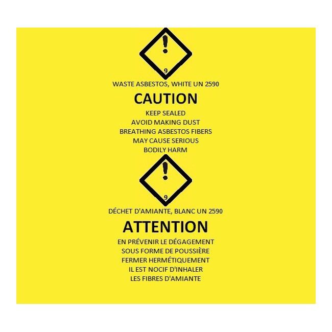 Lot De 10 Sacs Jaunes Danger Biologique Auto-scellants - 35x20 Cm - Pour Déchets Cliniques Et Vomissements - 7