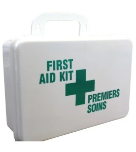 Trousse de premiers soins avec contenu fédéral type B (6 à 19 employés).