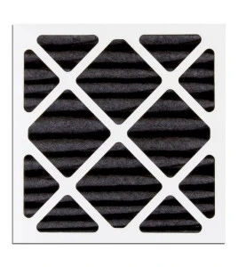 Second stage optional filter for organic vapours on HEPA-AIRE/BULLDOG air scrubber. 24"X 24"X 2" filter for particles 3 to 10 µm