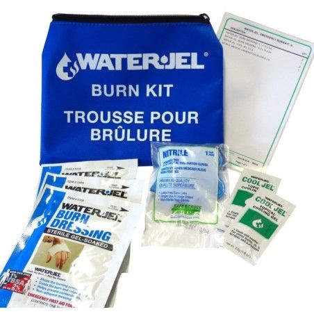Petite trousse de premiers soins pour brûlures Water-Jel.