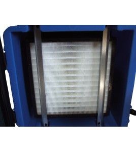 Purificateur d’air portable Predator 750 à 3 vitesses. Débit de 200 à 750 cfm pour chantier de désamiantage & de décontamination