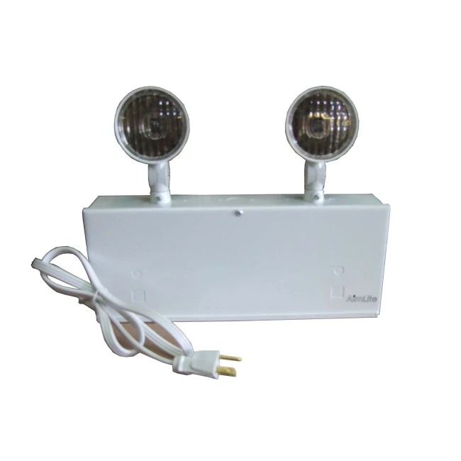 Emergency light unit 6 V 36 W with 2 spotlights