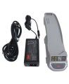 Smart single station battery charger for 3M TR-600 Versaflo PAPR. Kit includes the single station charger and the power cord.