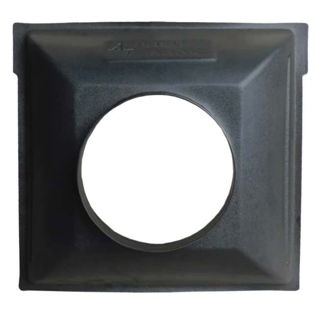 Inlet manifold 24 in X 24 in with an inlet of 12 in diameter for HEPA-AIRE portable air scrubbers