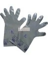 2.7 mils thick Silver Shield ambidextrous powder-free gloves for chemical protection. Sold by the box. 50 pairs/boxes.