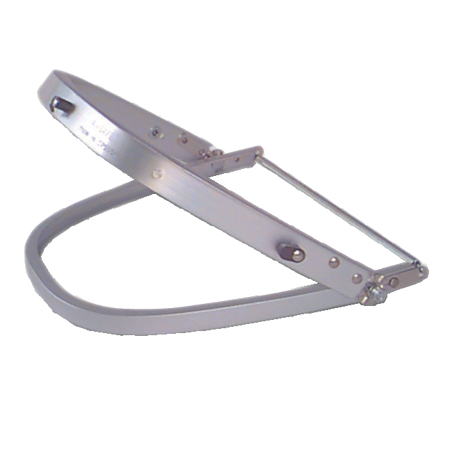 North headgear for cap-style hard hats. Easy to assemble, task specific face protection. Faceshield & hard hat not included.