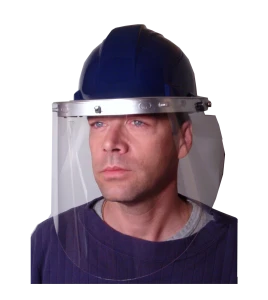North headgear for cap-style hard hats. Easy to assemble, task specific face protection. Faceshield & hard hat not included.