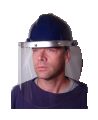 North headgear for cap-style hard hats. Easy to assemble, task specific face protection. Faceshield & hard hat not included.