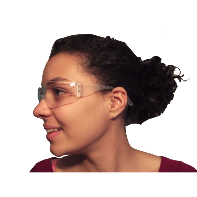Lunette de sécurité Virtua Max par 3M. Lentille de polycarbonate clair recouvert d'un revêtement antibuée. Homologué CSA.