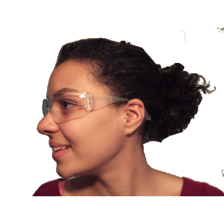 3M Virtua Max protective eyewear with anti-fog treated clear polycarbonate lenses. CSA approved for impact protection.