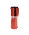 Tensacone traffic cone topper with retractable red & white striped barrier belt, max length 13 feet (4 m).