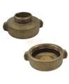 Threaded brass reducer 2.5 inch to 1.5 inch female to male