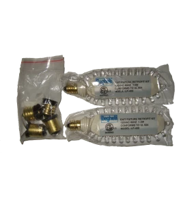 Trousse de modernisation à 2 ampoules DEL 1.5 W pour enseignes «Sortie»