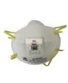 Masque de protection respiratoire 8210V avec valve de 3M, N95. Efficace contre les particules solides et liquides sans huile.