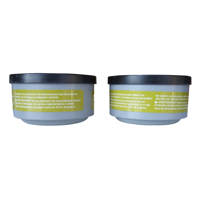 North formaldehyde, ammonia, methylamine, acid gases & organic vapors cartridge for respirators series 5400, 7600 and 7700.
