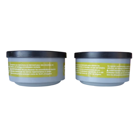 North formaldehyde, ammonia, methylamine, acid gases & organic vapors cartridge for respirators series 5400, 7600 and 7700.