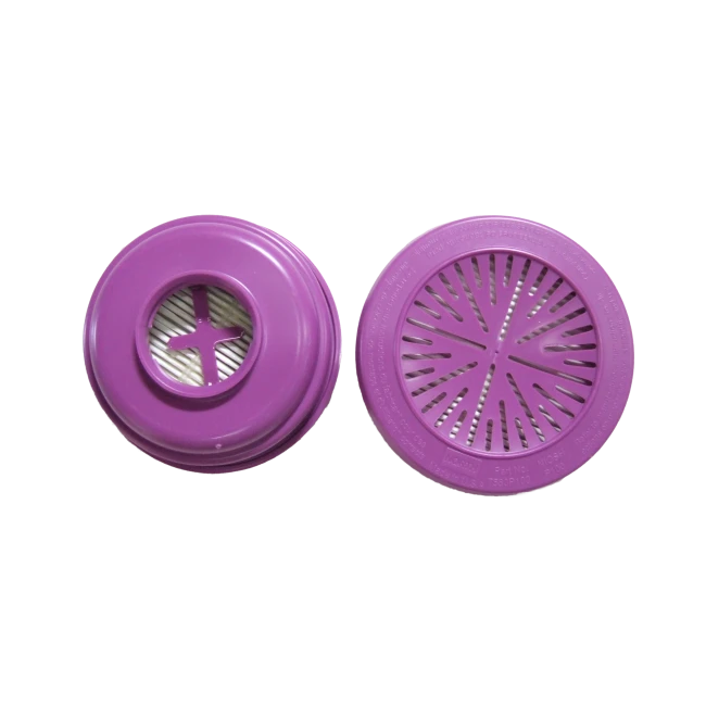 Filtre P100 pour masque de protection respiratoire série 5400, 7600 et 7700 de North. Homologué NIOSH vendu à la paire