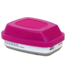 Cartouche combinée P100 de 3M pour gaz acides, compatible avec masque de protection respiratoire des séries 6000 & 7500