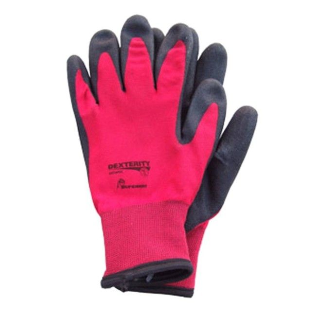 Dexterity winter glove with PVC coating dipped Dexterity winter glove with PVC coating dipped