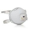 3M N95 NIOSH approved fireproof particulate respirator with Cool FlowTM valve. Protects from everything but oil based particles.