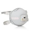 3M N95 NIOSH approved fireproof particulate respirator with Cool FlowTM valve. Protects from everything but oil based particles.