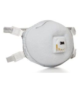 3M N95 NIOSH approved fireproof particulate respirator with Cool FlowTM valve. Protects from oil based and organic particles.