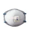 Masque de protection respiratoire P95 avec soupape de 3M. Protection contre les particules huileuses et les vapeurs organiques.