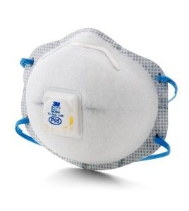 3M P95 NIOSH approved particulate respirator with a Cool FlowTM valve. Protects from solid, liquid and oil based particles.