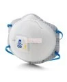 Masque de protection respiratoire P95 avec soupape de 3M. Protection contre les particules huileuses et les vapeurs organiques.