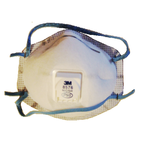 8576 3M P95 particulate respirator with a Cool FlowTM valve | Sylprotec.com