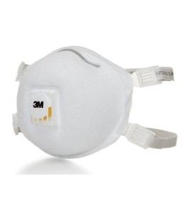 Masque de protection respiratoire ignifuge pour soudeur avec soupape Cool FlowTM de 3M, certifié N95. Étanche et confortable.