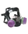 North 7600 series NIOSH  approved large respirator for North N series filters, cartridges, cartridge/filters.