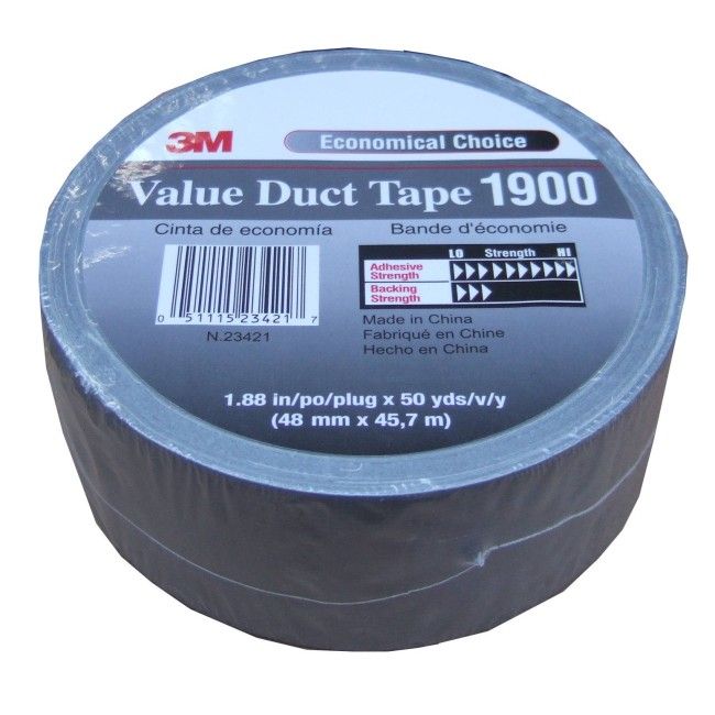 Silver polyethylene adhesive strip, ideal for tight sealing regulatory bags for hazardous wastes. Thickness: 9 mils, 2"x180'. Silver polyethylene adhesive strip, ideal for tight sealing regulatory bags for hazardous wastes. Thickness: 9 mils, 2"x180'.