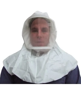 Cagoule blanche M/L de série S de 3M pour système de protection respiratoire en milieu pharmaceutique, médical & agroalimentaire