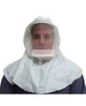 S-series polypropylene hood for respiratory protection systems in health, food and pharmaceutical sectors. Medium/large size.