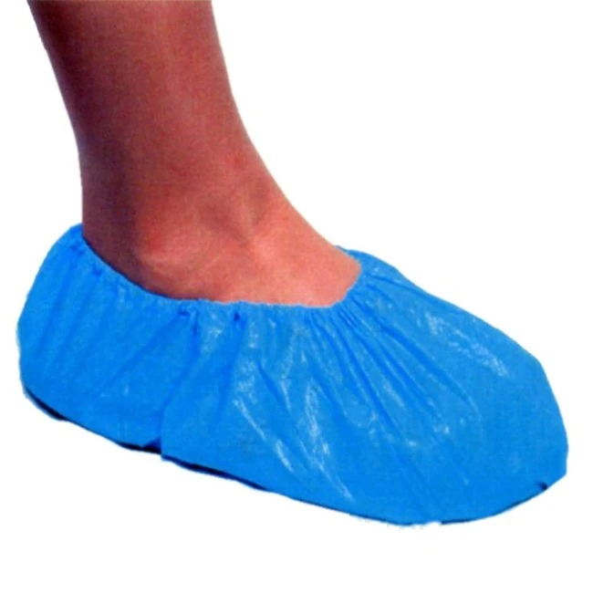 Blue shoes cover, XL size, 41 X 15 cm, 16.15 X 5.90 po bag/50 pairs